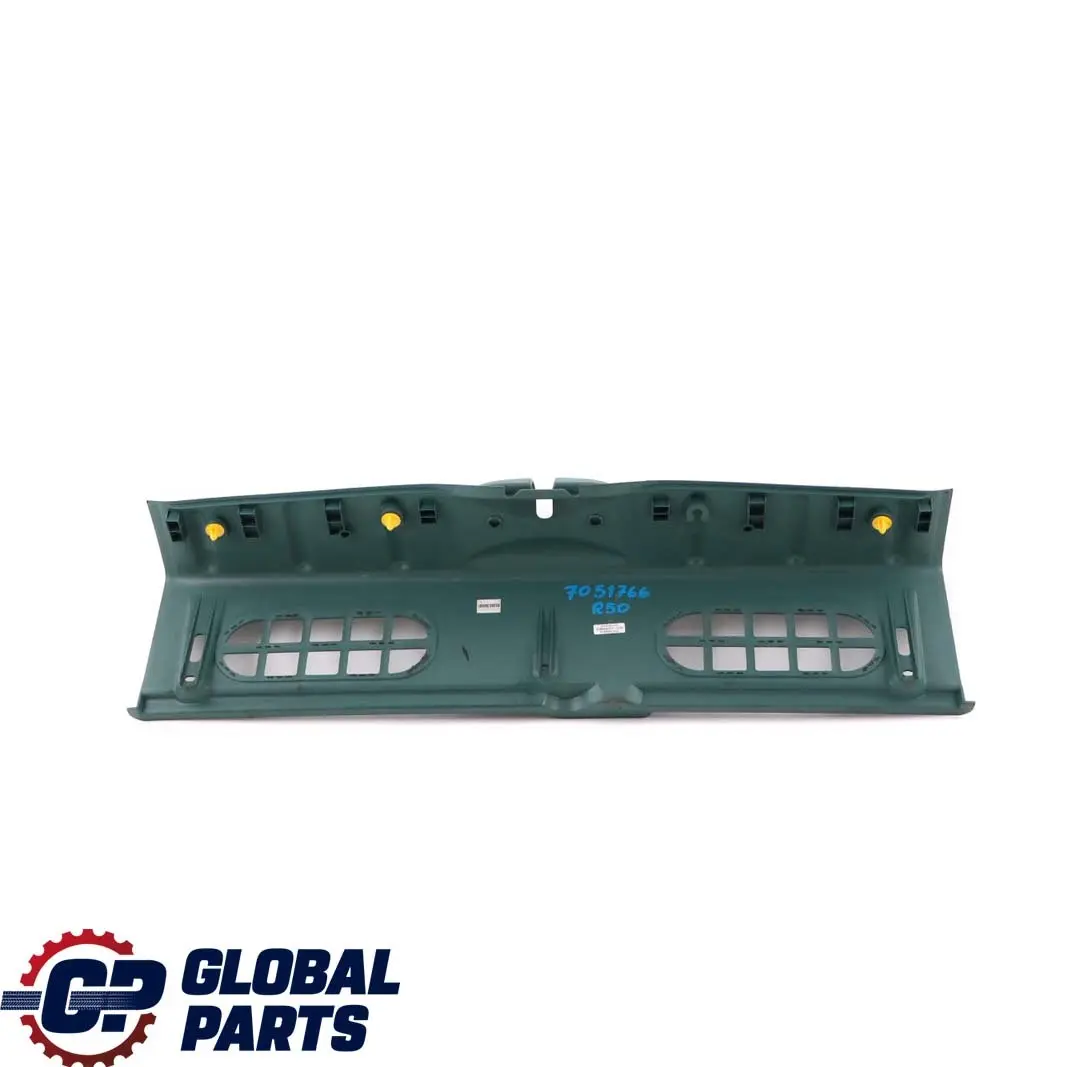 MINI Cooper One R50 Blende Ladekante Emerald Green Smaragdgrün - SKU 7051766 - Teilenummer 7051766