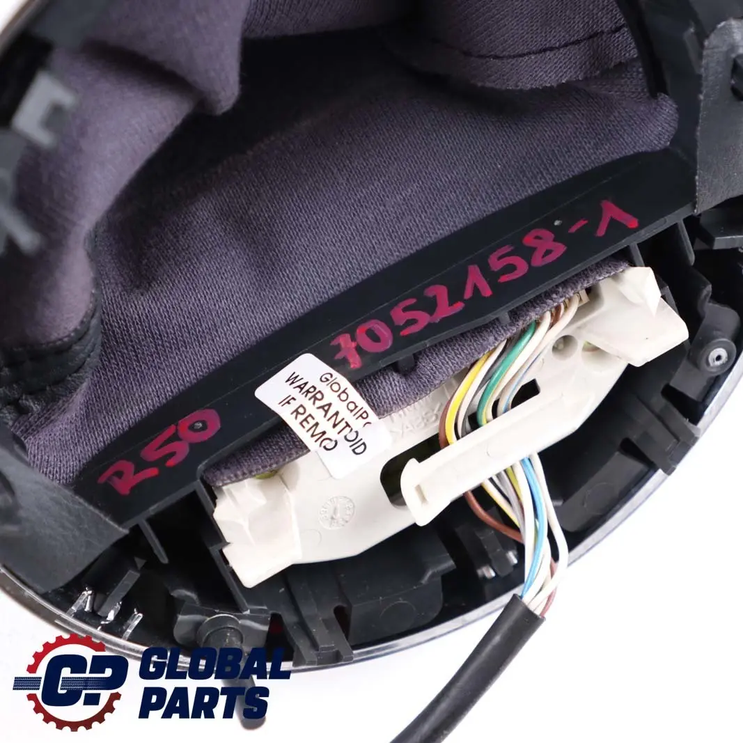 Caja de Cambios Automática Pomo Selector Cromo para Mini Cooper One R50 R52 R53 con número de pieza 7052158 Mini Cooper One R50 R52 R53 Caja de Cambios Automática Pomo Selector Cromo - SKU 7052158-1 - Número de pieza 7052158