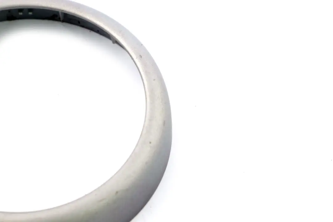 Trim Ring Gearshift Lever Boot Gear Silver to Mini Cooper R50 R52 R53 with Part number 7052160 Mini Cooper R50 R52 R53 Trim Ring Gearshift Lever Boot Gear Silver - SKU 7052160-2 - Part number 7052160