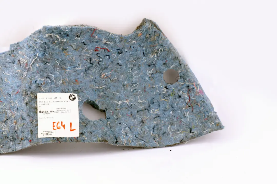 Sound Insulatng Trunk Wheel Housing Left N/S to BMW 6 Series E64 LCI with Part number 7052487 BMW 6 Series E64 LCI Sound Insulatng Trunk Wheel Housing Left N/S - SKU 7052487 - Part number 7052487