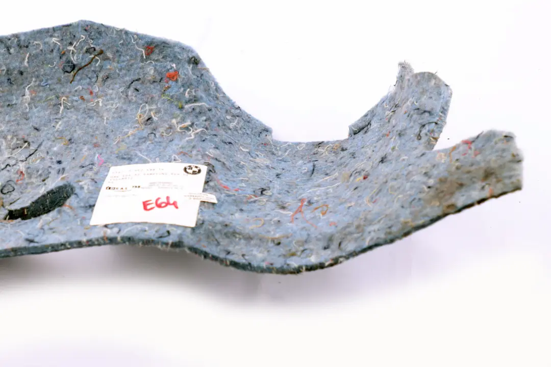 E64N LCI Cabrio Sound Insulatng Trunk Wheel Housing Right O/S to BMW 6 Series E64 with Part number 7052488 BMW 6 Series E64 E64N LCI Cabrio Sound Insulatng Trunk Wheel Housing Right O/S - SKU 7052488 - Part number 7052488