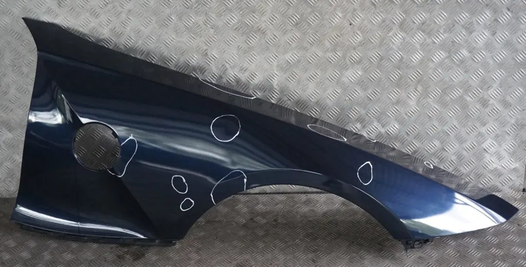 Front Right O/S Side Panel Wing Fender Monacoblau Blue to BMW Z4 Series E85 E86 with Part number 7053328 BMW Z4 Series E85 E86 Front Right O/S Side Panel Wing Fender Monacoblau Blue - SKU 7053328-MB - Part number 7053328