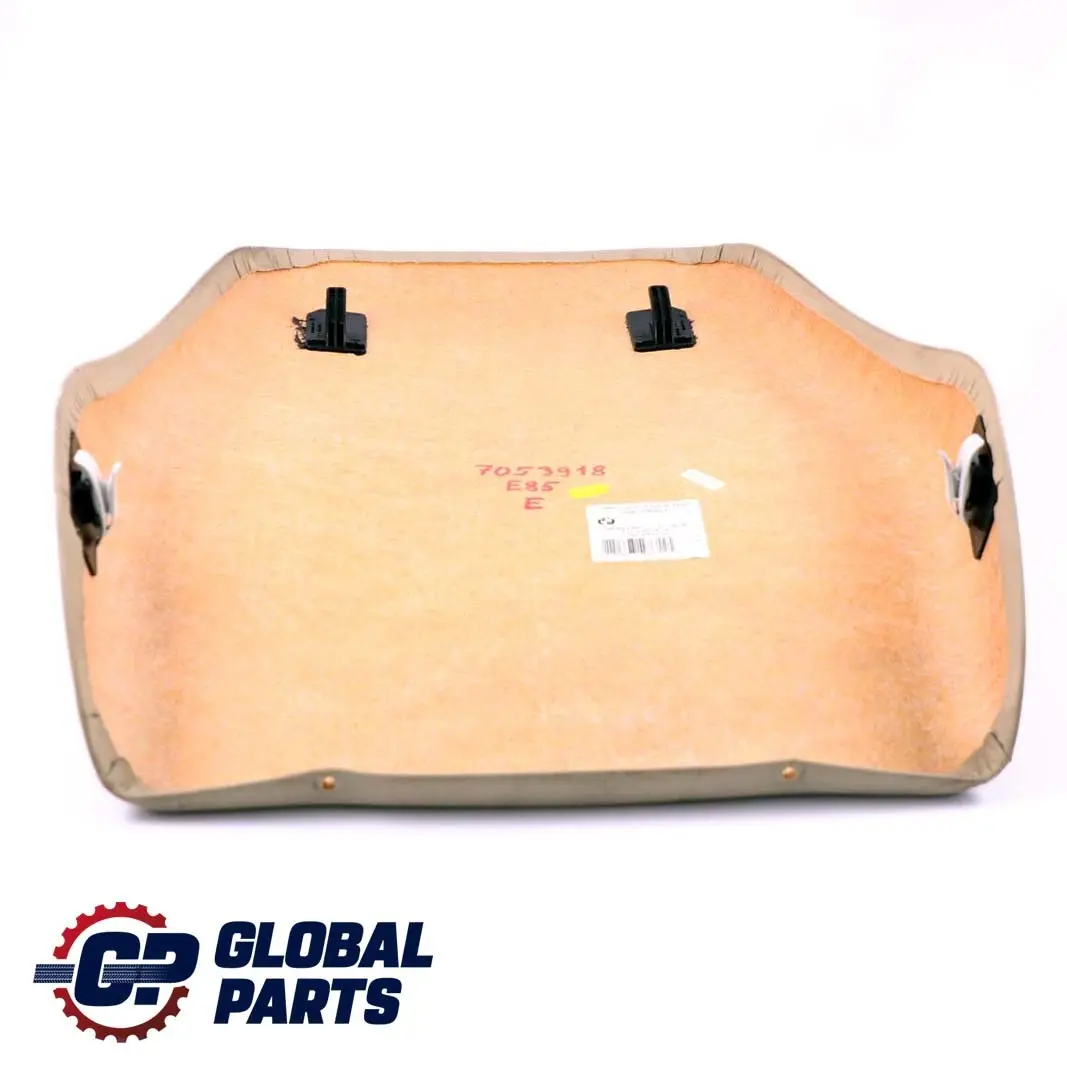 Siege Avant Gauche Droite Paroi Arriere Revetement Beige pour BMW Z4 E85 à propos du numéro de pièce 7053918 BMW Z4 E85 Siege Avant Gauche Droite Paroi Arriere Revetement Beige - SKU 7053918 - Numéro de pièce 7053918