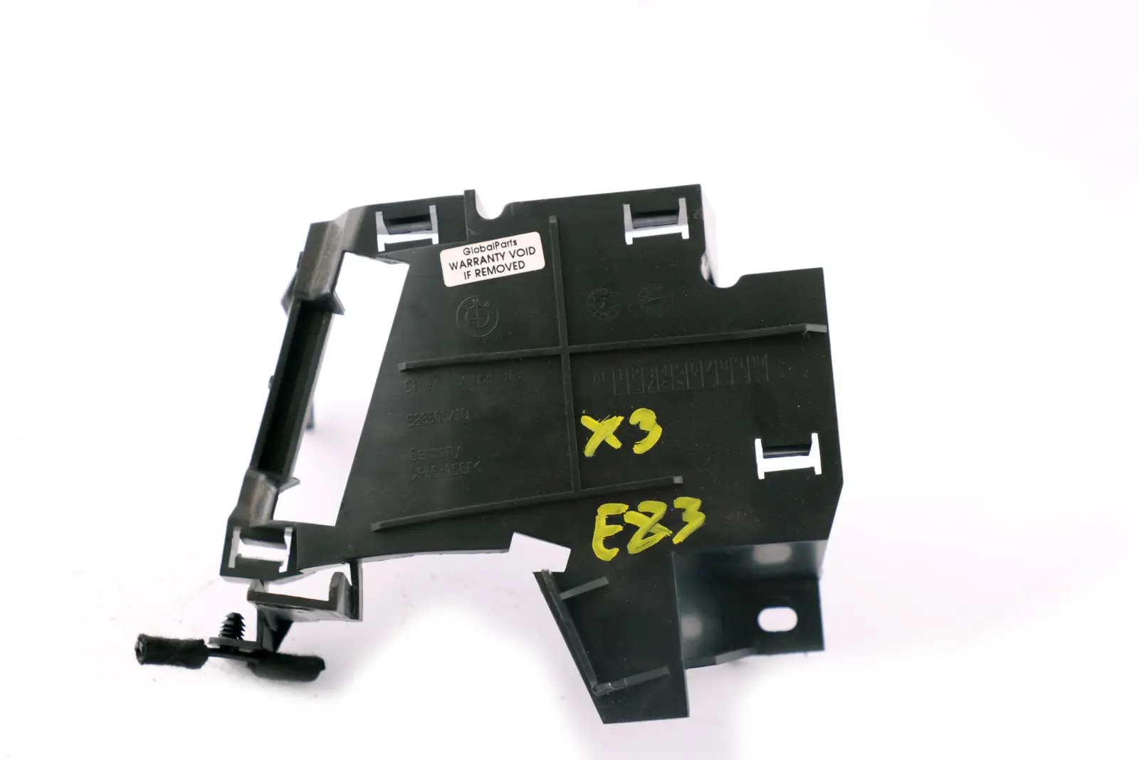 BMW E83 LCI Cinturon Seguridad Trasero Interior Cubierta Panel Izquierdo 7054313