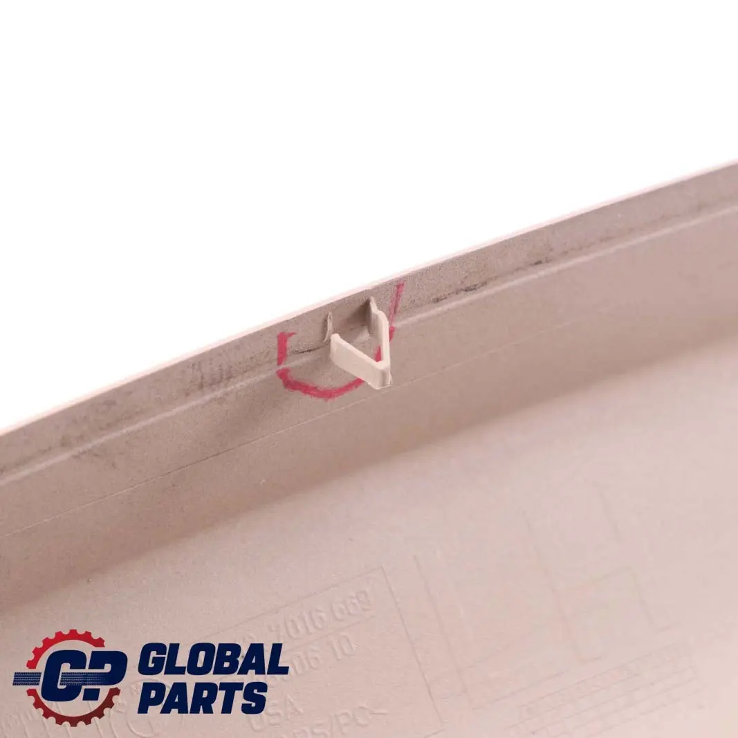 Ablagefachabdeckung Mittelkonsole Links Beige 7016669 für BMW Z4 E85 mit Teilenummer 7055305 BMW Z4 E85 Ablagefachabdeckung Mittelkonsole Links Beige 7016669 - SKU 7055305-1 - Teilenummer 7055305