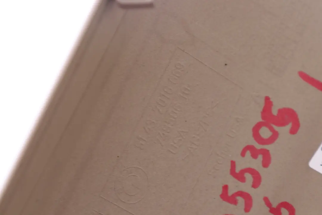 Cache de rangement de la garniture latérale arrière beige, gauche pour BMW Z4 E85 à propos du numéro de pièce 7055305 BMW Z4 E85 Cache de rangement de la garniture latérale arrière beige, gauche - SKU 7055305 - Numéro de pièce 7055305