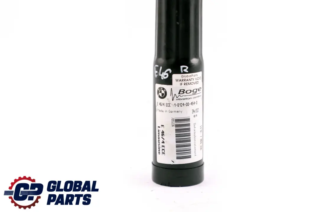 Amortisseur Arriere Droite pour BMW E46 à propos du numéro de pièce 7055336 BMW E46 Amortisseur Arriere Droite - SKU 7055336 - Numéro de pièce 7055336
