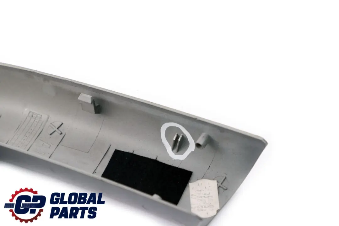 BMW Z4 E85 Roll Bar Trim Covering Left N/S Cover Grey Silver - SKU 7055433 - Part number 7043835