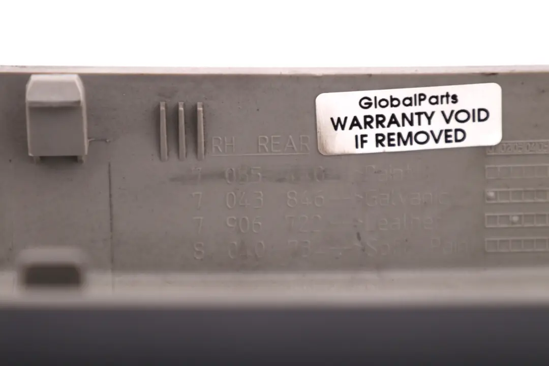 BMW Z4 E85 Roll Bar Trim Covering Right O/S Silver 7043838 - SKU 7055440 - Part number 7055440