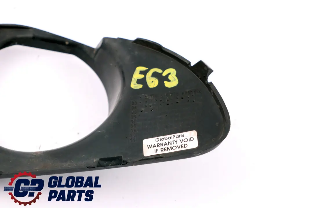 Cache pare-chocs avant droit Garniture de phare antibrouillard pour BMW 6 E63 E64 LCI à propos du numéro de pièce 7055526 BMW 6 E63 E64 LCI Cache pare-chocs avant droit Garniture de phare antibrouillard - SKU 7055526 - Numéro de pièce 7055526