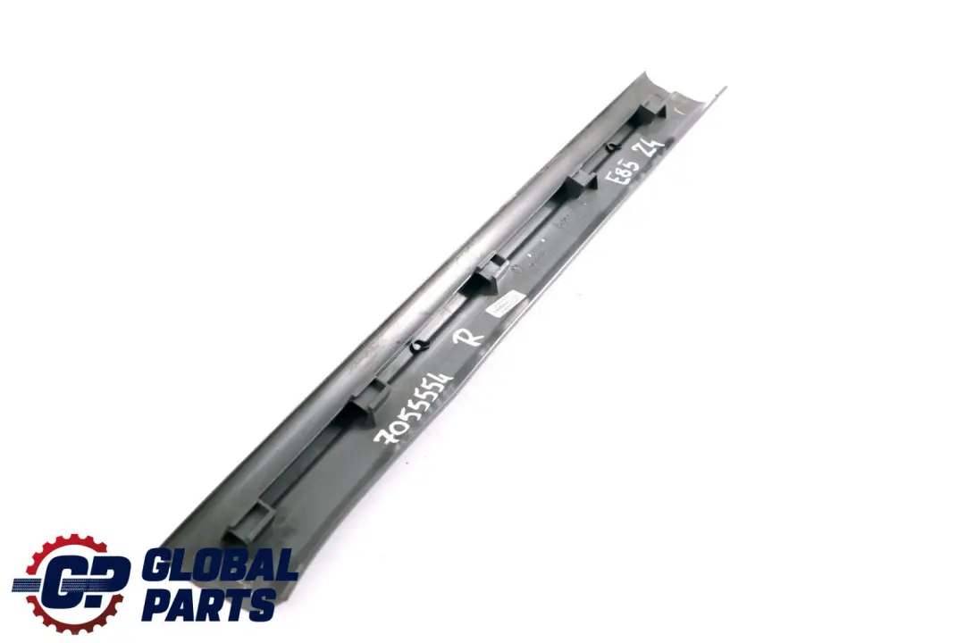 Strip Entrance Interior Right Grey O/S 7016800 to BMW Z4 Series E85 E86 Cover with Part number 7055554 BMW Z4 Series E85 E86 Cover Strip Entrance Interior Right Grey O/S 7016800 - SKU 7055554 - Part number 7055554