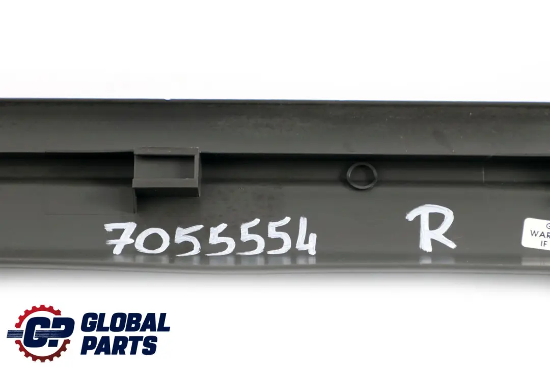 Strip Entrance Interior Right Grey O/S 7016800 to BMW Z4 Series E85 E86 Cover with Part number 7055554 BMW Z4 Series E85 E86 Cover Strip Entrance Interior Right Grey O/S 7016800 - SKU 7055554 - Part number 7055554