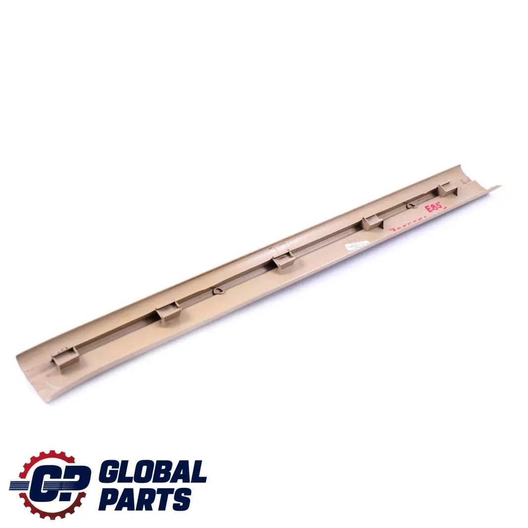 Strip Entrance Interior Right Beige O/S 7016800 to BMW Z4 Series E85 E86 Cover with Part number 7055556 BMW Z4 Series E85 E86 Cover Strip Entrance Interior Right Beige O/S 7016800 - SKU 7055556 - Part number 7055556