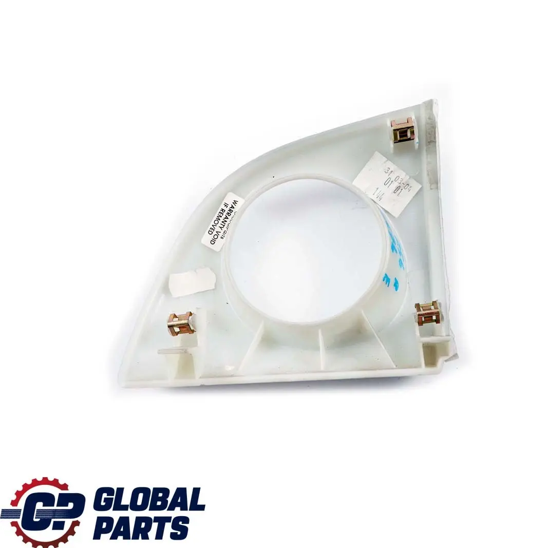 BMW Mini Cooper One R50 Decor Dashboard Panel Trim Cover White Silver Right O/S - SKU 7055674 - Part number 7055674