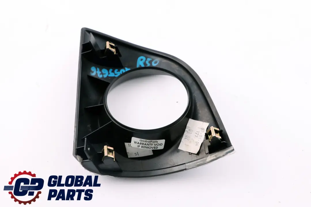 Mini Cooper R50 R53 Cruscotto Pannello Rivestimento Destra Lega Patina - SKU 7055676 - Numero di parte 7055676