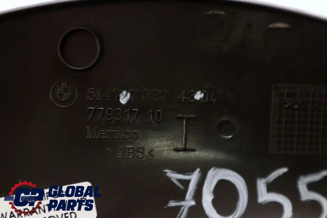 Blende Links Grau 7027143 für BMW Z4 er E85 E86 mit Teilenummer 7055707 BMW Z4 er E85 E86 Blende Links Grau 7027143 - SKU 7055707 - Teilenummer 7055707