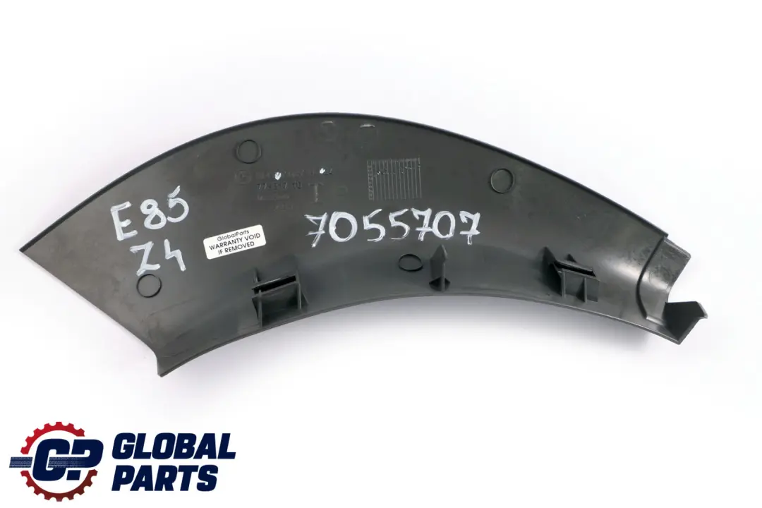 Covering Cover Rear Left N/S Trim Entrance Grey 7027143 to BMW Z4 Series E85 E86 with Part number 7055707 BMW Z4 Series E85 E86 Covering Cover Rear Left N/S Trim Entrance Grey 7027143 - SKU 7055707 - Part number 7055707