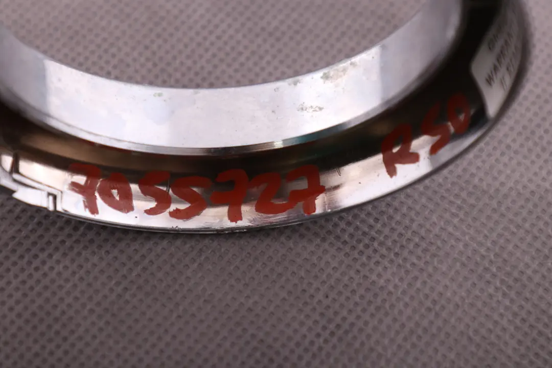 Ring Centre Console Vent Trim Dash Chrome to Mini Cooper One R50 R52 R53 with Part number 7055727 Mini Cooper One R50 R52 R53 Ring Centre Console Vent Trim Dash Chrome - SKU 7055727-1 - Part number 7055727