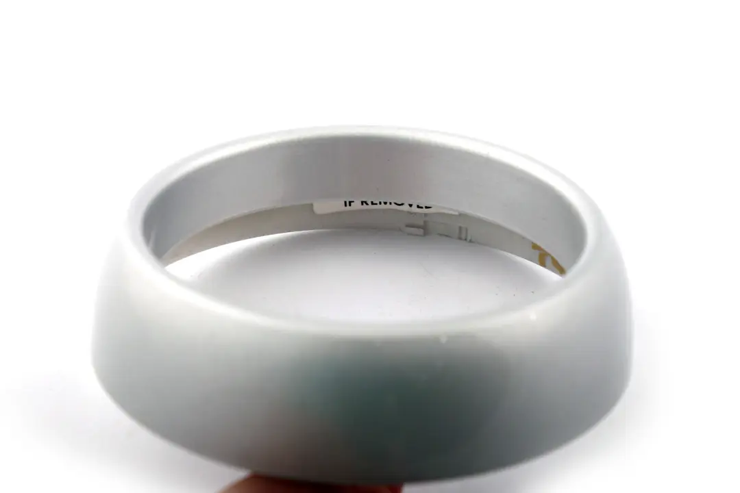 Ring Centre Console Vent Trim Dash White Silver to Mini Cooper One 2 R50 R53 with Part number 7055727 Mini Cooper One 2 R50 R53 Ring Centre Console Vent Trim Dash White Silver - SKU 7055727-2 - Part number 7055727