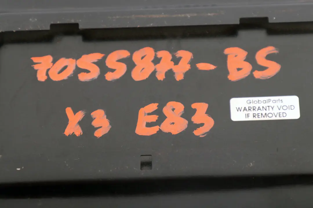 BMW X3 Series E83 E83N LCI Fuel Filler Fill-in Flap Cover Black Sapphire - SKU 7055877-BS - Part number 7055877