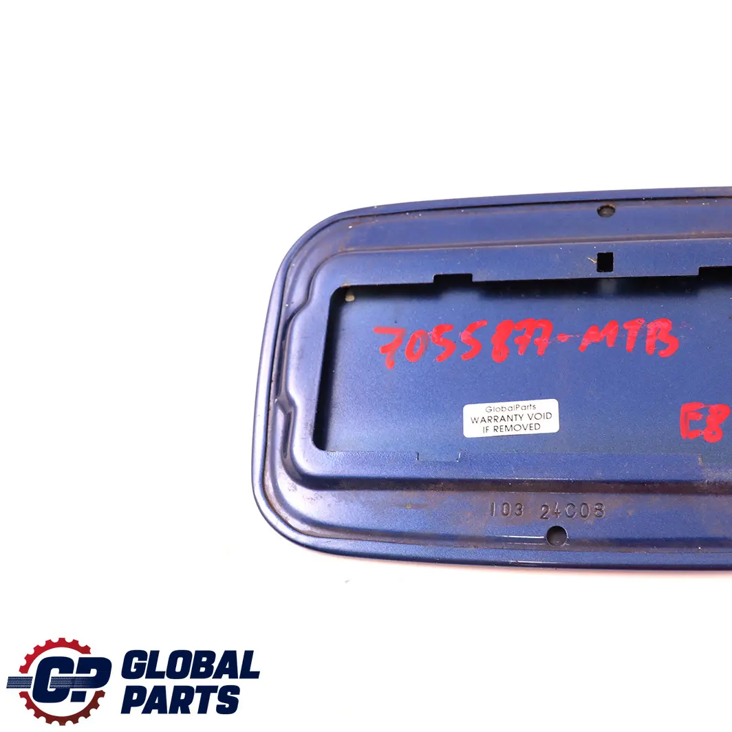 BMW X3 E83 LCI Fuel Filler Fill-in Flap Cover Montegoblau Montego Blue - SKU 7055877-MTB - Part number 7055877