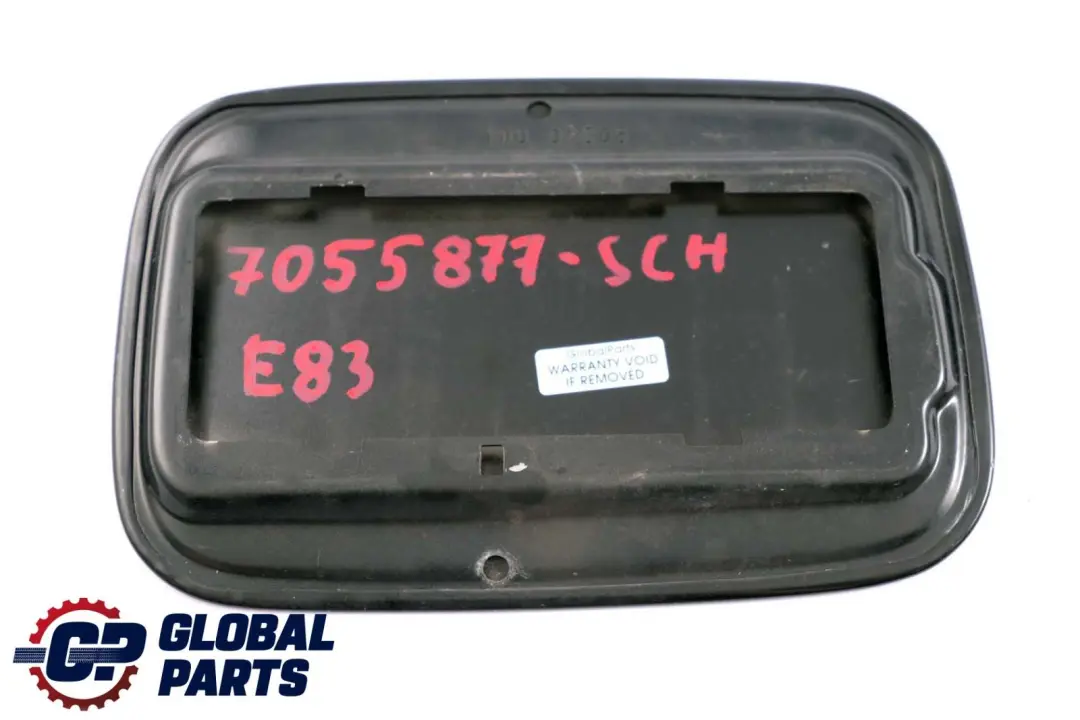 BMW X3 er E83 LCi Einfüllklappe Deckel Schwarz 2 - SKU 7055877-SCH - Teilenummer 7055877