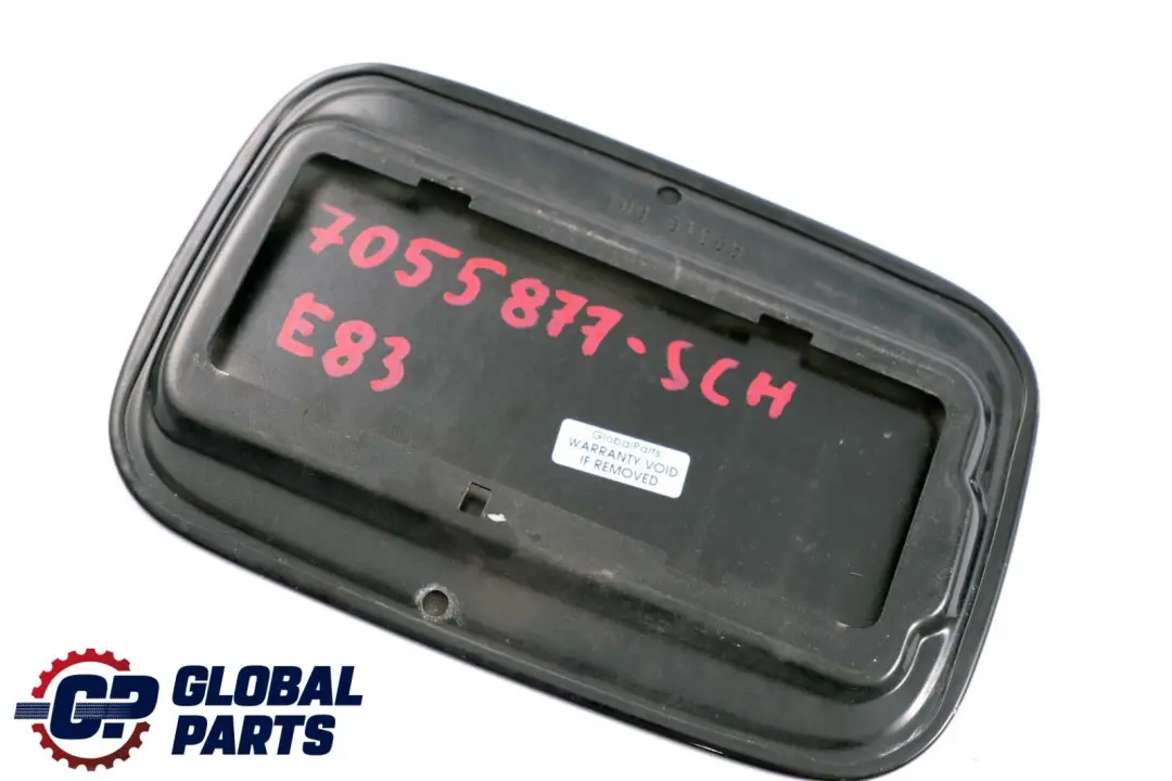 BMW X3 er E83 LCi Einfüllklappe Deckel Schwarz 2 - SKU 7055877-SCH - Teilenummer 7055877