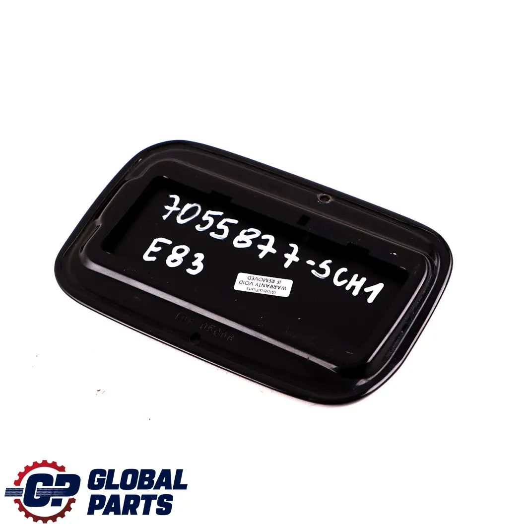 BMW X3 er E83 LCi 1 Einfüllklappe Deckel Schwarz 2 - SKU 7055877-SCH1 - Teilenummer 7055877