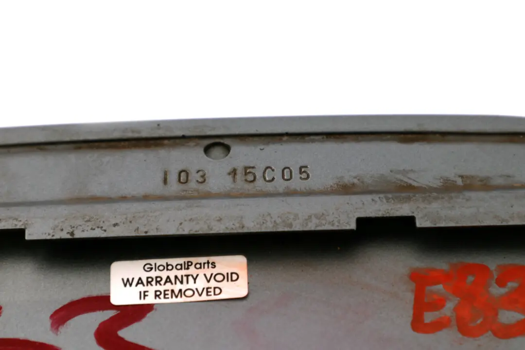 E83N LCI Fuel Filler Fill-in Flap Cover Sparkling Graphite to BMW X3 Series E83 with Part number 7055877 BMW X3 Series E83 E83N LCI Fuel Filler Fill-in Flap Cover Sparkling Graphite - SKU 7055877-SG - Part number 7055877