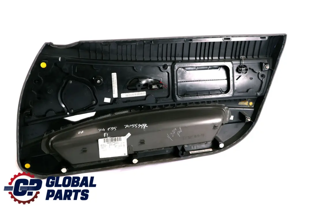 BMW Z4 Series E85 E86 Front Left N/S Door Card Leather Grey Red Trim Panel - SKU 7055947 - Part number 7055947