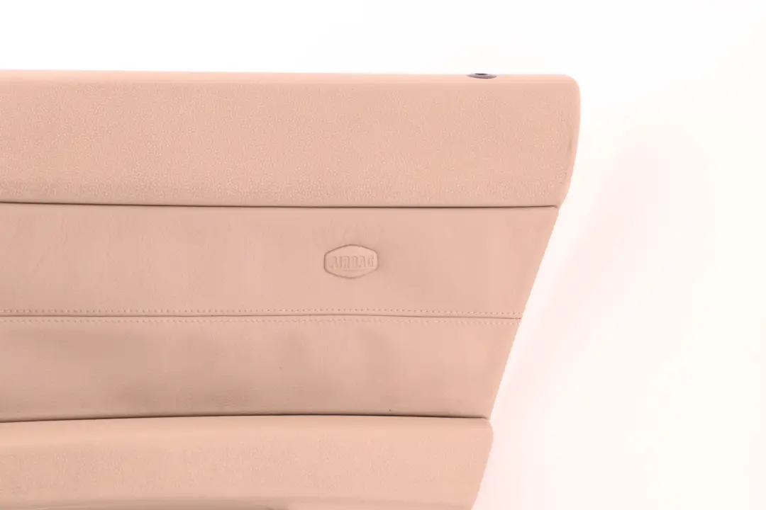 Front Right O/S Door Card Lining Leather Beige Trim Panel to BMW Z4 Series E85 E86 with Part number 7055950 BMW Z4 Series E85 E86 Front Right O/S Door Card Lining Leather Beige Trim Panel - SKU 7055950 - Part number 7055950