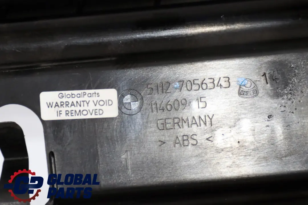 BMW E60 Wspornik Mocowanie Panel Ślizg Tylnego Zderzaka - SKU 7056343 - Numer Części 7056343
