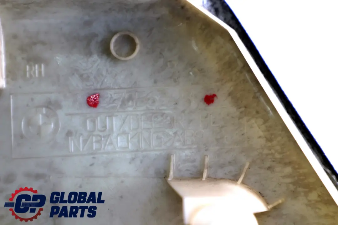 Osłona Słupka Prawa Tylna Czarna do BMW X5 E53 o numerze 7056348 BMW X5 E53 Osłona Słupka Prawa Tylna Czarna - SKU 7056348 - Numer Części 7056348