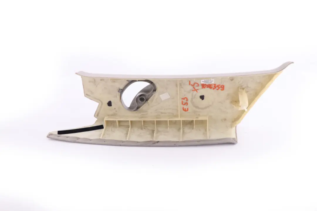 Reihe E53 Verkleidung Säule hinten links Hellgrau Grey für BMW X5 mit Teilenummer 7056359 BMW X5 Reihe E53 Verkleidung Säule hinten links Hellgrau Grey - SKU 7056359 - Teilenummer 7056359