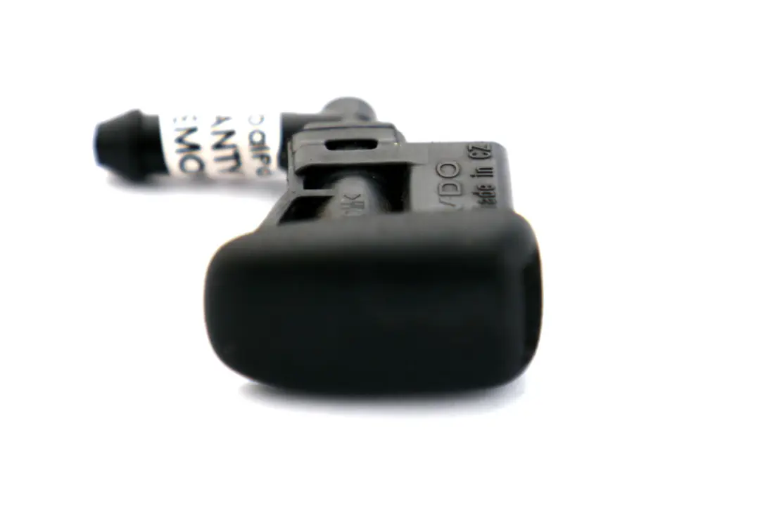 Windshield Washer Nozzle Front Window Black to BMW 3 Series E46 with Part number 7056732 BMW 3 Series E46 Windshield Washer Nozzle Front Window Black - SKU 7056732 - Part number 7056732