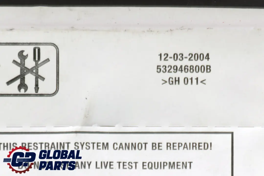Modulo Lato Passeggero Anteriore Cruscotto Dash per Mini One Cooper S R50 R53 Air con numero di parte 7056934 Mini One Cooper S R50 R53 Air Modulo Lato Passeggero Anteriore Cruscotto Dash - SKU 7056934 - Numero di parte 7056934