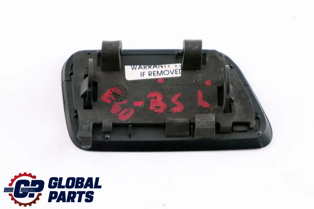 BMW 5 Series E60 Front Bumper Headligh Flap Cover Left N/S Black Sapphire - SKU 7056945-BS - Part number 7056945