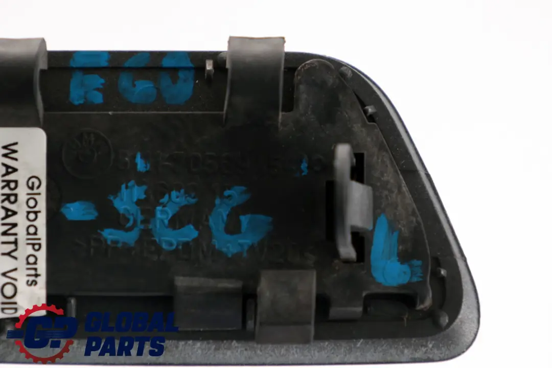 BMW 5 er E60 Blindverschluss Links Stossfänger Vorn Spacegrau - SKU 7056945-SCG - Teilenummer 7056945