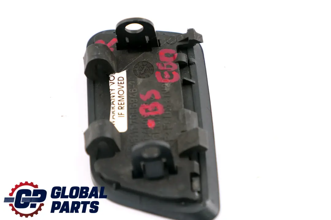 Front Bumper Headligh Flap Cover Right O/S Black Sapphire to BMW 5 Series E60 E61 with Part number 7056946 BMW 5 Series E60 E61 Front Bumper Headligh Flap Cover Right O/S Black Sapphire - SKU 7056946-BS - Part number 7056946