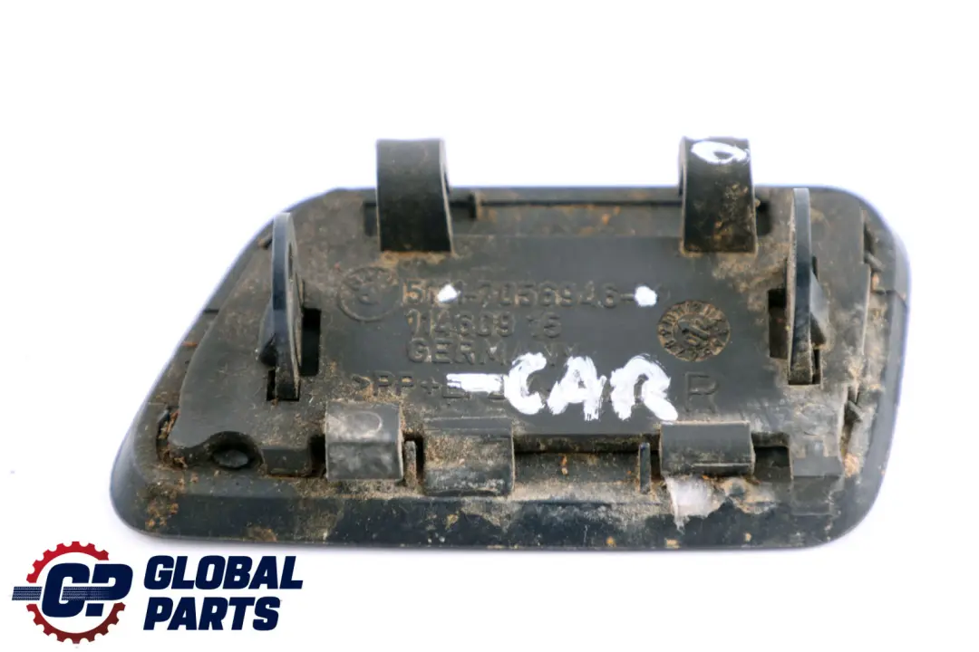 BMW 5 er E60 E61 Scheinwerferabdeckung Vorne Rechts Carbonschwarz 416 - SKU 7056946-CAR - Teilenummer 7056946