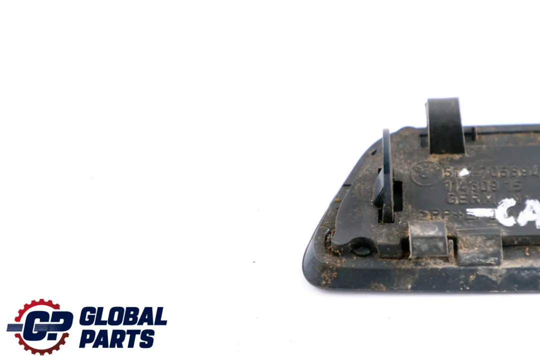 BMW 5 er E60 E61 Scheinwerferabdeckung Vorne Rechts Carbonschwarz 416 - SKU 7056946-CAR - Teilenummer 7056946
