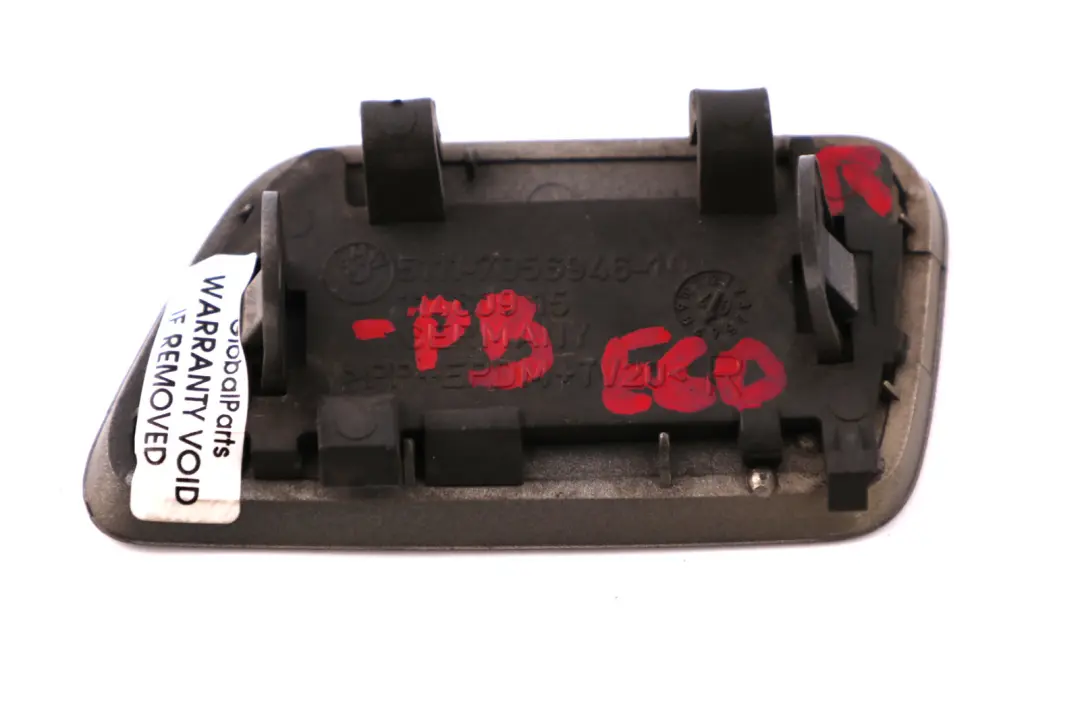 BMW E60 Pare-Chocs Avant Couvercle Volet Phare Droit Brun Platine - SKU 7056946-PB - Numéro de pièce 7056946