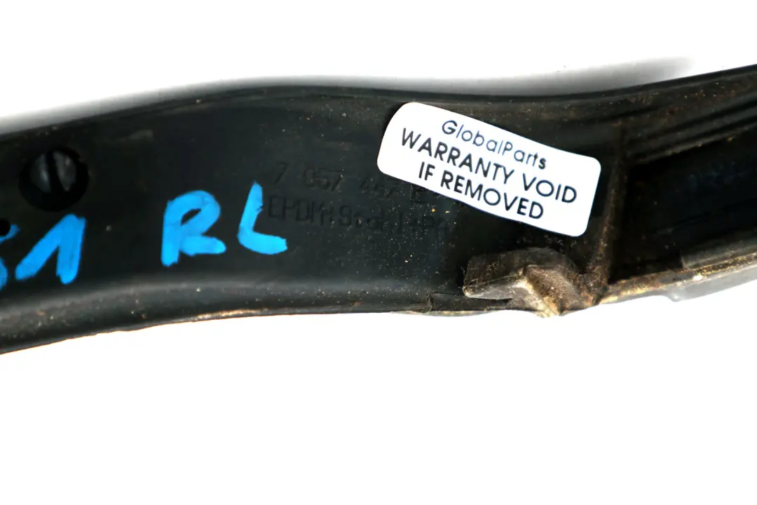 BMW 5 Series E61 E61N LCI Gasket Door Joint Weatherstrip Rear Left N/S - SKU 7057447 - Part number 7057447