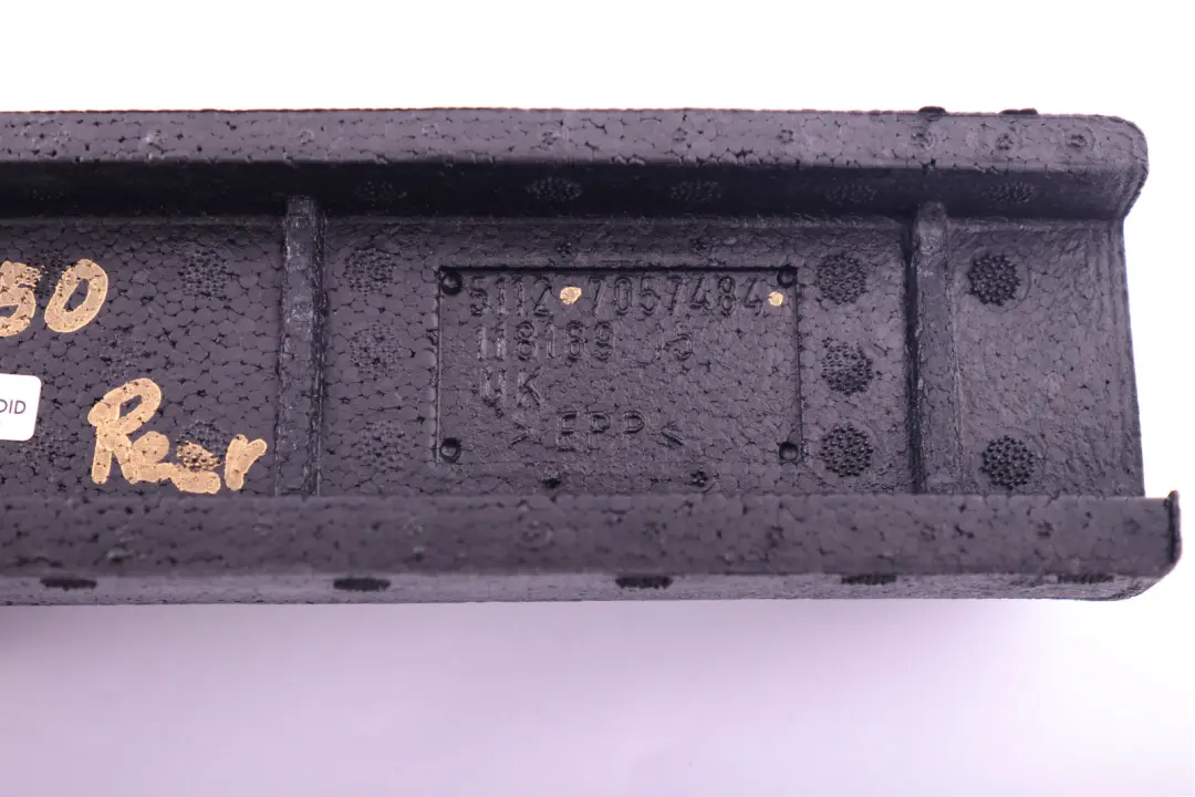 Bumper Foam Shock Absorber to Mini Cooper One R50 R52 R53 Rear with Part number 7057484 Mini Cooper One R50 R52 R53 Rear Bumper Foam Shock Absorber - SKU 7057484 - Part number 7057484