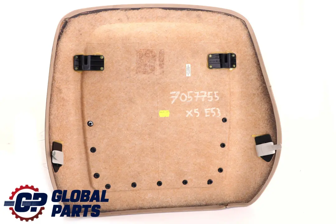 Leather Rear Panel With Pocket Beige to BMW X5 Series E53 Rear with Part number 7057755 BMW X5 Series E53 Rear Leather Rear Panel With Pocket Beige - SKU 7057755 - Part number 7057755