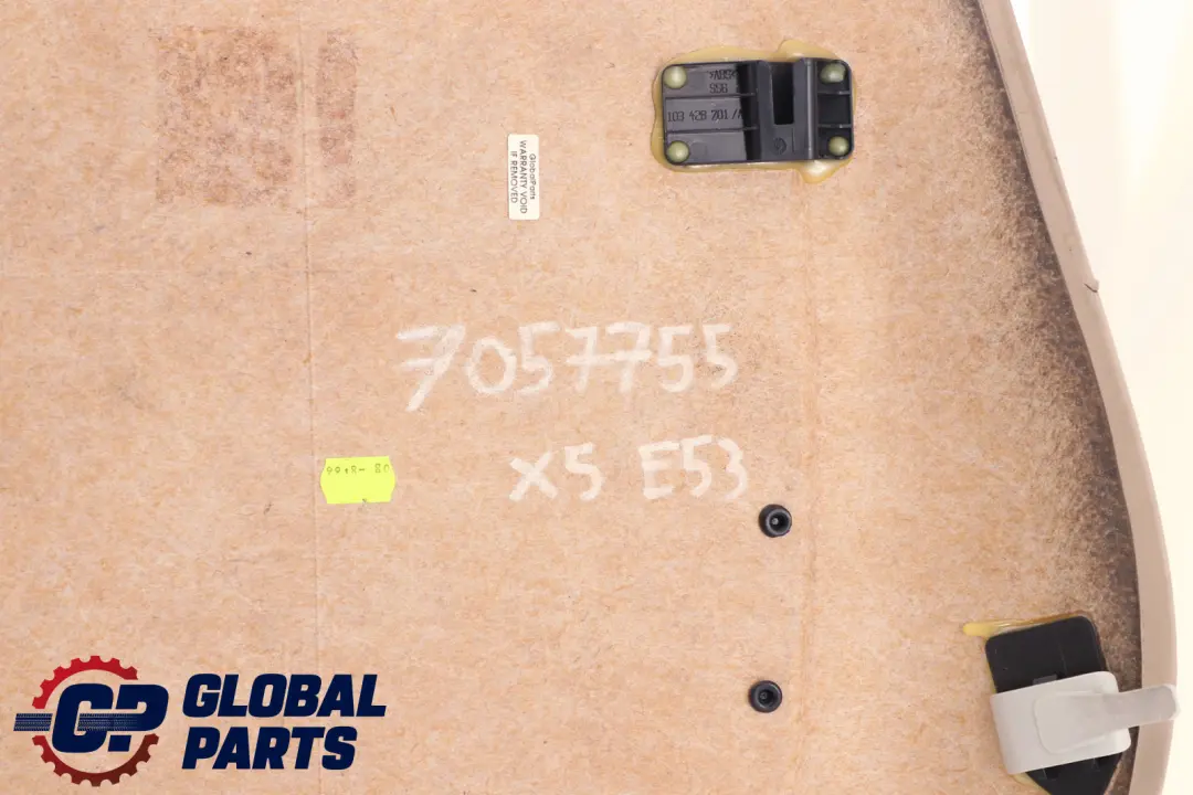 Leather Rear Panel With Pocket Beige to BMW X5 Series E53 Rear with Part number 7057755 BMW X5 Series E53 Rear Leather Rear Panel With Pocket Beige - SKU 7057755 - Part number 7057755