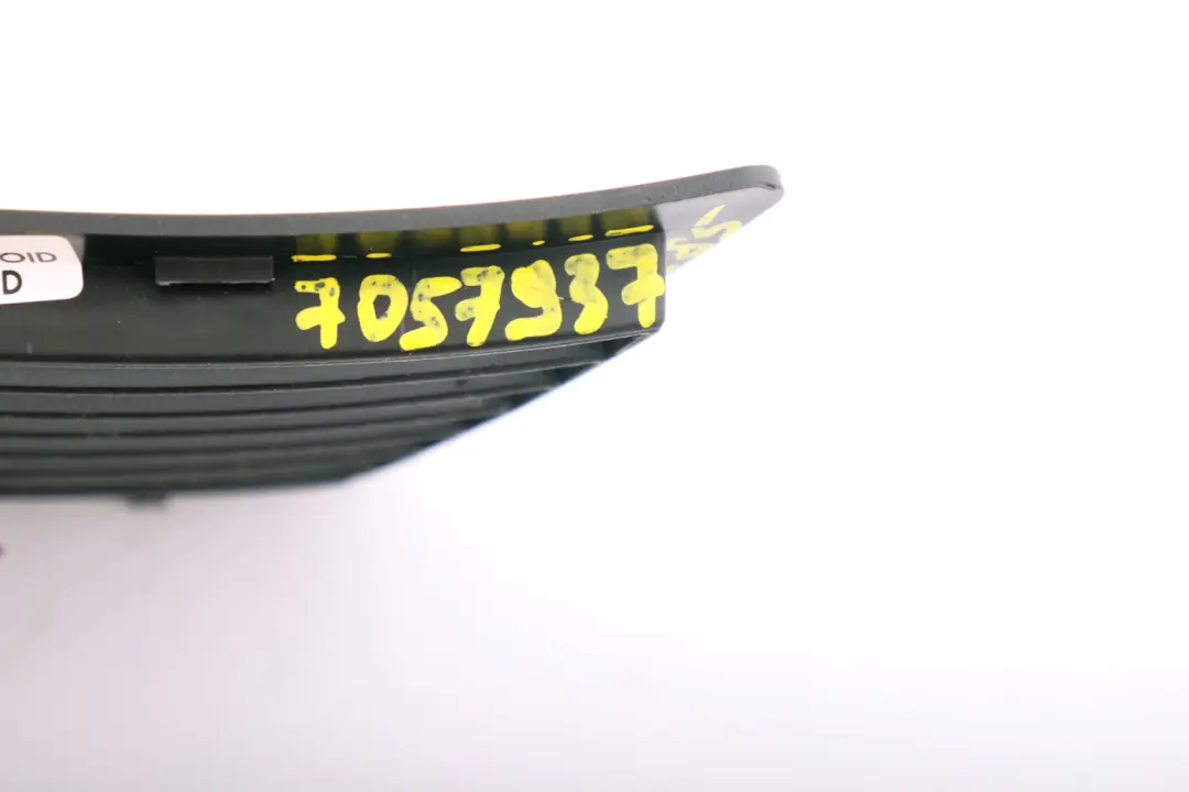 BMW Z4 Reihe E85 E86 Grill Heckentlüftung links SCHWARZ BLACK - SKU 7057937 - Teilenummer 7036509