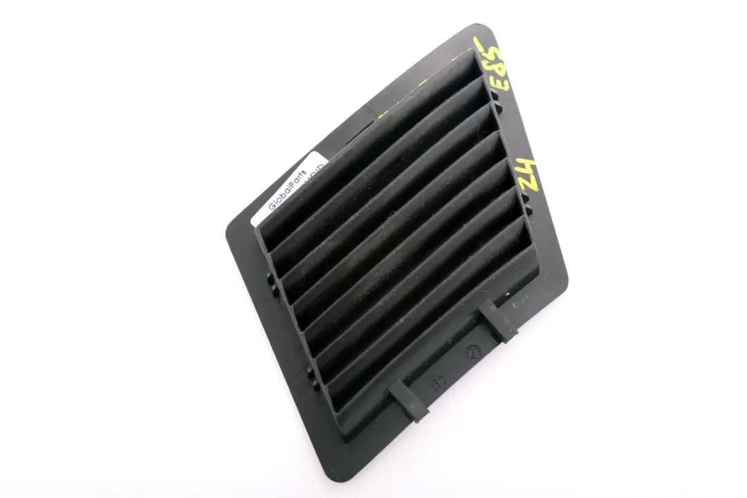 BMW Z4 Reihe E85 E86 Grill Heckentlüftung links SCHWARZ BLACK - SKU 7057937 - Teilenummer 7036509