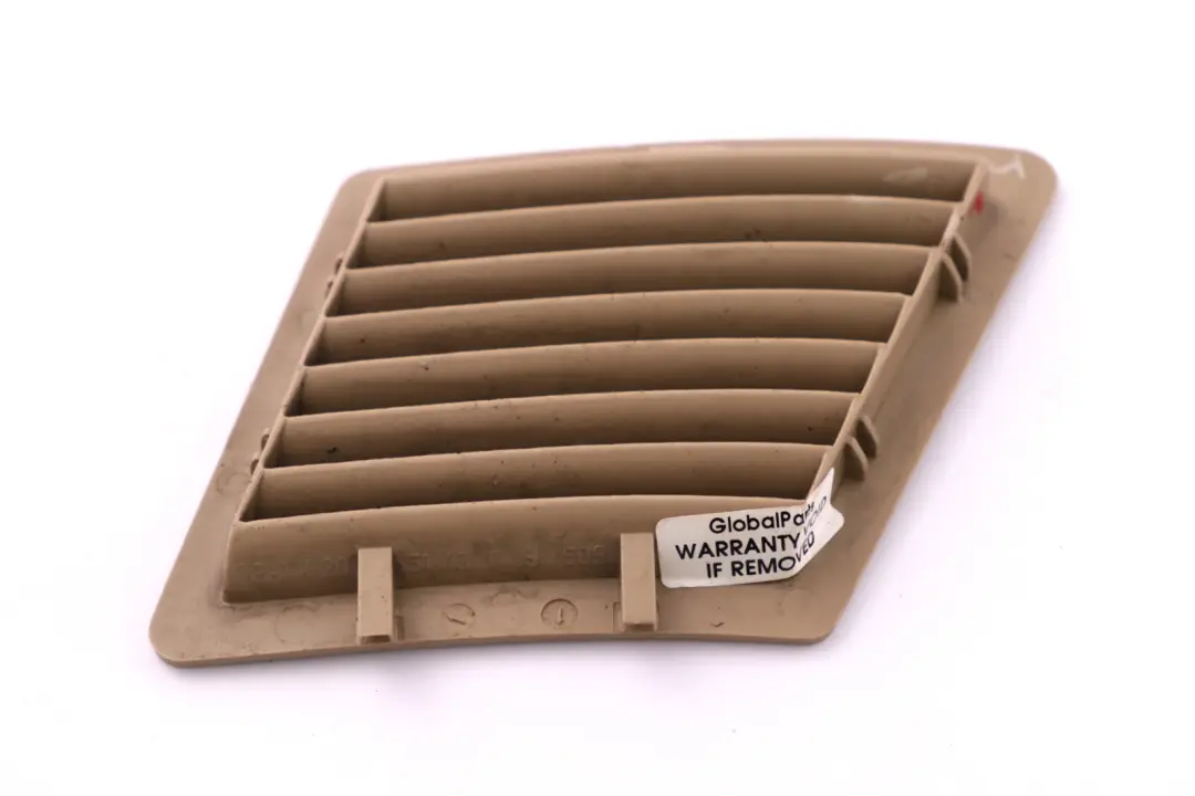BMW E85 E86 Linker Kühlergrill Hintere Lüftungsöffnung Abdeckung Beige 7036509 - SKU 7057939 - Teilenummer 7057939