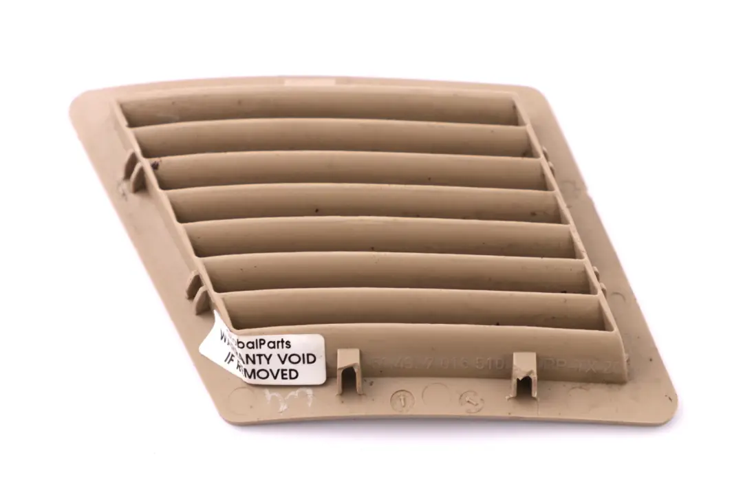 BMW Z4 Series E85 E86 Right O/S Grille Rear Ventilation Vent Cover Beige 7036510 - SKU 7057940 - Part number 7057940